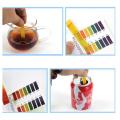 ph strips pack model litmus paper 80-Strips with free ph chart tell acid base and neutral level soil testing universal paper indicator. 