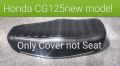 Honda 125 seat cover standard quality genuine shape. 