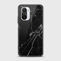 Xiaomi Poco F3 Cover - SkinLee HQ Infinity Glass Case (Soft) - Black Classic Marble - SKINLEE-132-1-1011-711. 