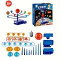 "Solar System Space Toys for Kids – Complete 8-Planet Model with Paintable Surfaces and Brushes | Educational STEM Astronomy Gifts for Boys and Girls | Perfect Birthday Present for Young Scientists, Encouraging Creative Learning and Exploration of Space,. 