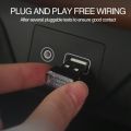 Car Light Car Interior USB Atmosphere Light with Jdm Japanese Kanji Initial D Drift Turbo Euro Fast Vinyl Car Sticker. 