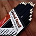 USLON Black LED Pencills, Special Sketching Drawing Pencils, ( HB, F, B, 2B, 3B, 4B, 5B, 6B, 7B, 8B, H, 2H ), (Set of 12 Pencils). 
