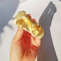 【HOT】 1PC Stylish And Aloof Style With A Captivating Head Portrait, A Golden Half Face Mask, And A Brooch. 