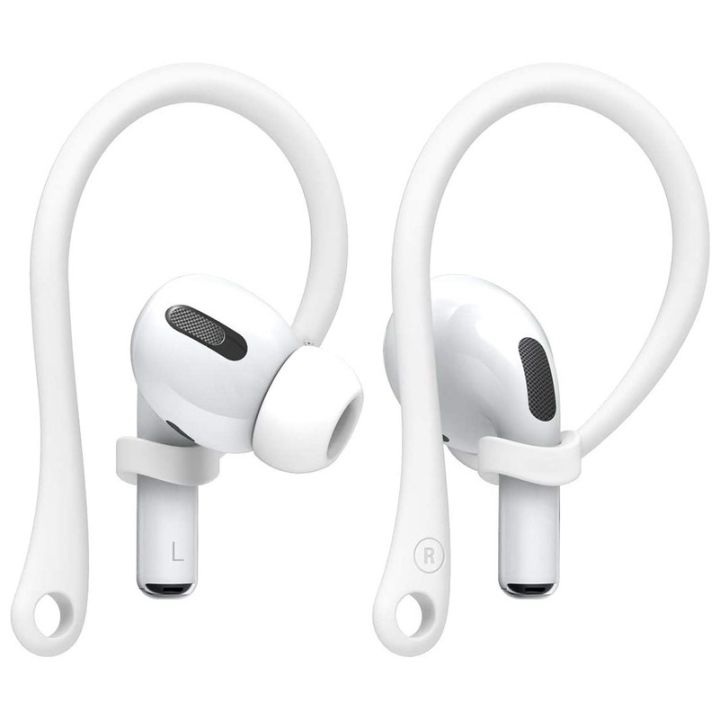 Ear Hooks Compatible with Apple AirPods Pro and AirPods 2 & 1, Anti-Slip Anti-Drop Sports Ear Hooks Great for running, jogging, cycling, gym