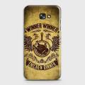 Samsung A520 - 2017 Cover Winner Winner Chicken Dinner Pubg Hard Cover- Design 24 Case. 