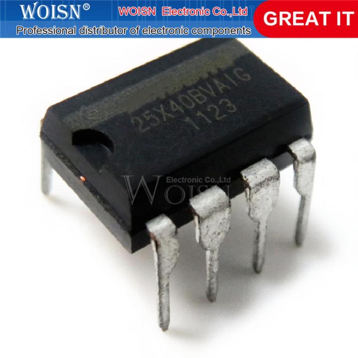 10pcs W25X40BVAIG 25X40AVAIZ 25X40 DIP-8 motherboard BIOS chip