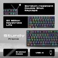 GameStop GS200 Sniper Wired Mechanical Gaming Keyboard Compatible with PC and Mac - Black. 