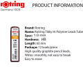 Rotring Tikky Mechanical Pencil 1.0 mm HB Leads, Clutch Pencil Refills Made In Germany  Ideal for sketching, writing, drawing. 