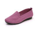 Oversized Spring/Summer Flyknit Mesh with Shallow Mouth Breathable Work Mom Dance Shoes 35-42. 