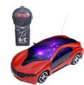 Remote Controlled Fast Modern Car 3D Light for Kids. 