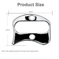 IASTM Myofacial Graston Gua Sha Muscle Scraper Tool Steel Soft Tissue. 