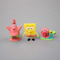 Cross-border 6 SpongeBob SquarePants figure models Solid Q version of the big star Octopus cartoon doll Cake decoration. 
