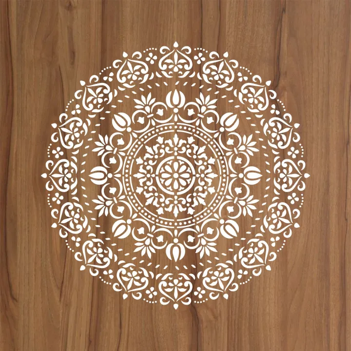 Mandala%20Art%20Reusable%20Stencil%20for%20Airbrush%20Painting,%20DIY%20Home%20Decor,%20Wall%20Art%20&%20Scrapbooking%20-%20Image%203