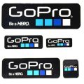 10 Pieces Black Gopro Icon Sticker Gopro Hero Logo Adhesive Sticker. 