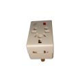 Multi Plug Adapter with Light & Fuse – 3 Way Power Socket | Universal Plug Converter for US, UK, EU, AU – Type G 13A Multi Socket with Round Pin Support. 