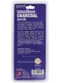 Mont Marte 3 Pieces Set Woodless Charcoal Pencils,Artists Charcoal Set (Soft,Middle,Hard) For Sketching And Drawing. 