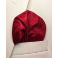 Mens Readymade Red Pocket Square Romal Handkerchief for Suits Coats Sherwani and Waistcoats. 