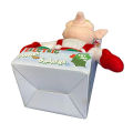Vintage-Animated-Christmas Jingling-Jollies-Elf Electric Plush Doll Moves Sings. 