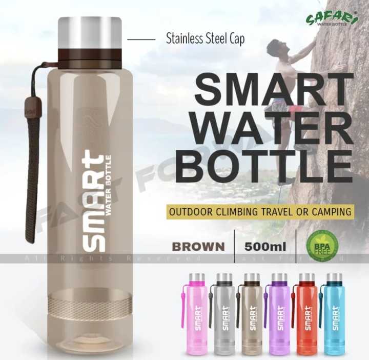 Water%20bottle-%20gym%20water%20bottle-%20jogging%20water%20bottle%20Safari%20smart%20water%20bottle%20with%20stainless%20steel%20cap%20for%20outdoor%20climbing%20in%20different%20colours%20traveling%20camping%20500%20ml%20-%20Image%205