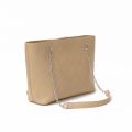Bag X Vegas Beige Tote Bag for Women. 