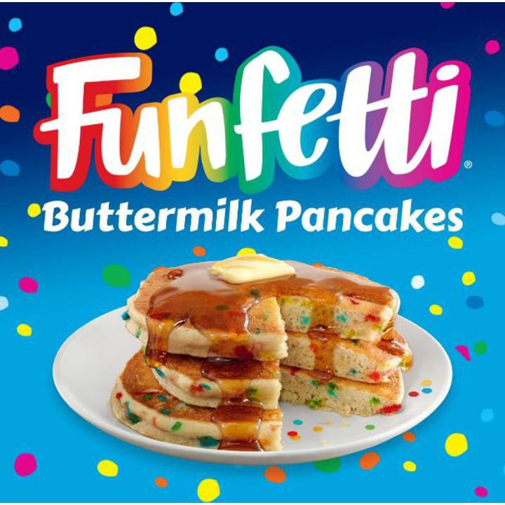 Pillsbury Funfetti Complete Buttermilk Pancake and Waffle Mix , 794g (Imported)