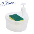 Soap Dispenser for Kitchen Convenient Soap Dispenser with Sponge Holder No Dripping Large Capacity Home Supplies Money-saving Soap Dispenser. 