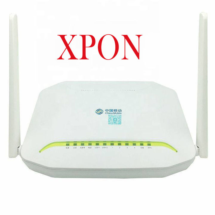 HG6821M 5DBI 4GE Fiberhome EPON/GPON/XPON ONU 5v5 Dual Band WiFi router 2.4G+5G FTTH Modem second hand (Branded Used)
