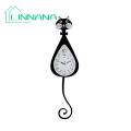 Dollhouse Accessories Mini Cat Wall Clock Doll House Accessory Exquisite Miniature Toy for Kids Gift Buyers' Favorite Mini Cat Clock Model. 