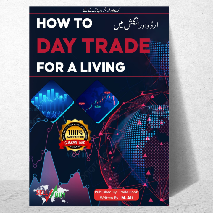 How to Day Trade For a Living Forex & Crypto Trading Book in Urdu and English |