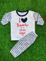 i Love Daddy Newborn Baba And Baby Dress. 