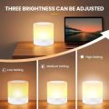 Portable Wireless Speaker Touch Lamp - Bluetooth Rechargeable - Multi Color Dimming LED Light & Table Lamp. 