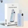 LOUD PB380 Power Bank 10,000mAh | 22.5W PD + QC Fast Charging | Dual Output Type-C & USB | Slim & Portable | High Capacity Battery Pack for Samsung, iPhone, Xiaomi, Realme, Oppo, Vivo, Huawei | Safe & Reliable Travel Charger. 