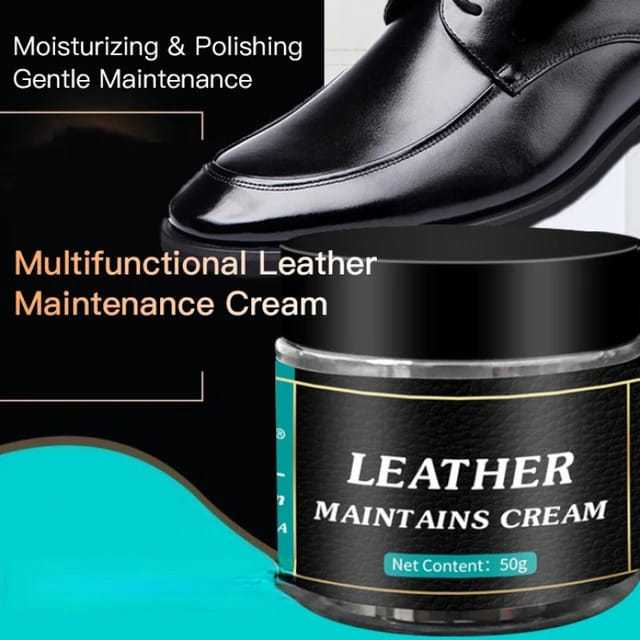 Leather & Vinyl Repair Cream Kit – Restores Cracks, Holes, Scratches & Rips | Conditioning Maintenance Liquid for Car Seats, Sofas & Coats