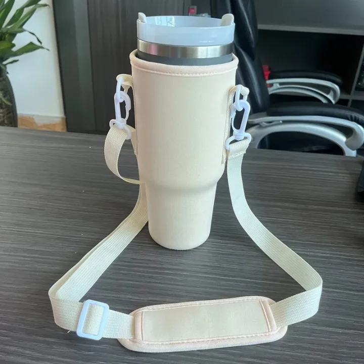 Water%20Bottle%20Carrier%20Bag%20Compatible%20with%20Stanley%2040oz%20Tumbler%20with%20Handle,%20Water%20Bottle%20Holder%20with%20Adjustable%20Shoulder%20Strap%20-%20Image%203
