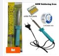 The top quality soldering iron kit, 30W, 40W, or 60W, electric soldering iron past, and 0.8mm solder wire for do-it-yourself projects and tools. 