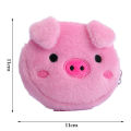 Cute Plush Coin Purse Panda Animal Coin Purse Zipper Coin Purse USB Wired Headset Mini Bag Key Bag Children's Birthday Gift Eatop. 