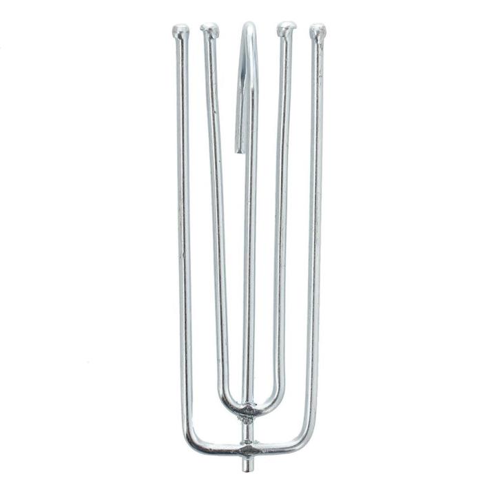 Window Treatment 4 Prongs Pinch Pleat Drapes Curtain Hooks 20pcs
