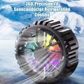 RGB Magnetic Mobile Phone & Tablet Flat Radiator Air Cooling Fan L-06. 