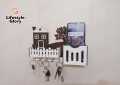 Lifestyle Glory Brand Wooden Home Tree Mobile and Keys Holder I Key Holder Wall I Key Holder For Wall I Key Holder Wall Hanger I Key Holder Wall Hanging I Key Holders I Home Design Key Holder I Decorating items I Decorating items for home. 