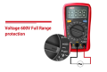 Pocket Multimeter Digital Ammeter  Measure Multi Meter UNI-T UT33A UT33B UT33C UT33D Plus Voltmeter Professional Resistance. 