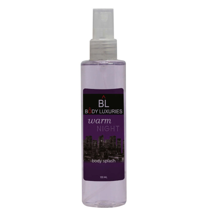 Body Luxuries Regular Body Splash Warm Night-155ml