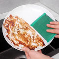 2/4Pcs Stainless Steel Wire Sponge Wipe Double Side Pot Cleaning Cloth Reusable Non-stick Oil Dishrag Household Kitchen Dishcloth. 