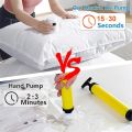 Electric Pump for Vacuum Storage Bags, 35w 4200 Pa Space Saver Vacuum Storage Bag Pump for Compression Clothing, Portable Vacuum Pump for Various Vacuum Sealer Bag (Storage Bag Not Included). 