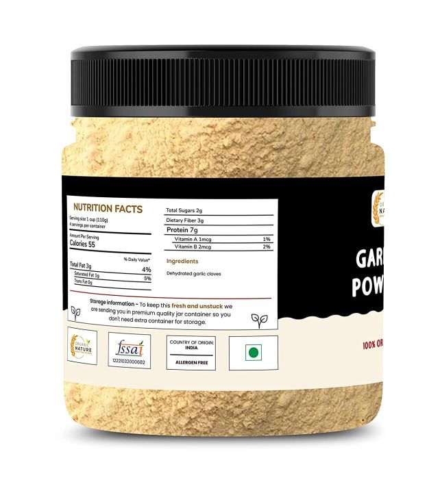 Organic%20Nature%20Dry%20Garlic%20Powder%20Garlic%20Seasoning%20Ultra%20Fine%20Powder%20150%20Gram%20-%20Image%203