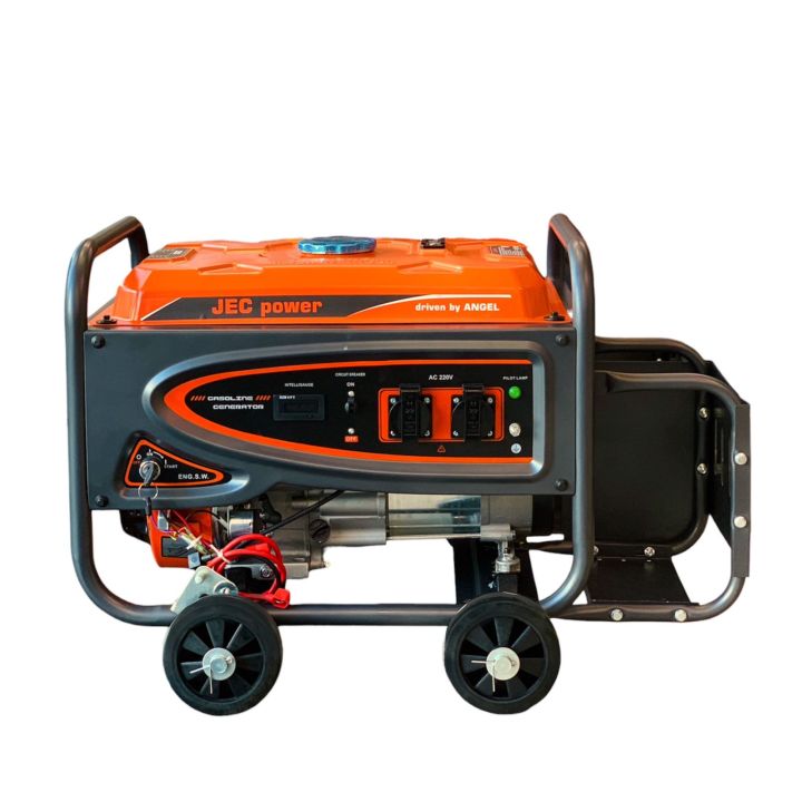 JEC POWER GENERATOR  J 3500 DRIVEN BY ANGEL ( 2.5KW ) PETROL & GAS /Self & Rope Start