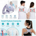 Electric Vibrational Posture Corrector, Comfortable Adjustable Therapy for Upper, Lower, Back & Shoulder Pain Relief, Back Brace Smart belt with USB Support. 