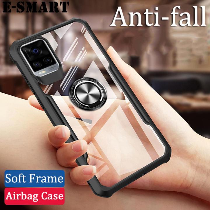 Phone Case VIVO Y73 Back Cover Magnetic Transparent Clear