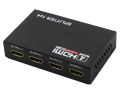 HDMI Splitter 1 in 4 out 1080P Switcher With power Adopter Orignal Branded Splitter. 