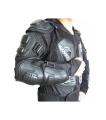 Motorbike Protective Body Armor Jacket - Black. 