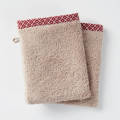 Bathing-Gloves Cotton Terry Bath Mitt Shower-Gloves, Scrubber Shower Bath mitt, Reusable Bath Mitts Terry Scrub Shower Gloves, Bathing-Gloves Exfoliating Mitt, 100% Cotton European Style Bath Mitts with Loop.........(D G Collection)..... 